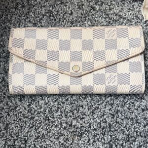 Louis Vuitton Damier Azur Checkered Wallet